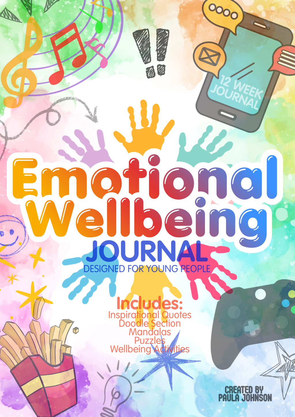 Emotional Wellbeing Journal - Designed For Young People